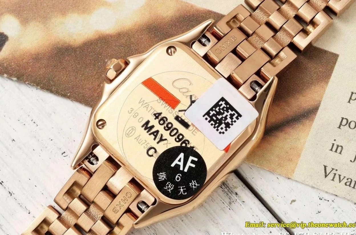 Panthere Brown De Dia RG Quartz 22mm AF RG Dial Ladies Secrete 1206